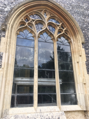 Church replace full window before